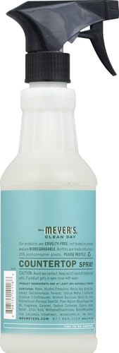MRS. MEYER'S CLEAN DAY All-Purpose Cleaner Spray, Basil, 16 fl. oz, (Pack of 2) - size: 16 Fl Oz (Pack of 2)