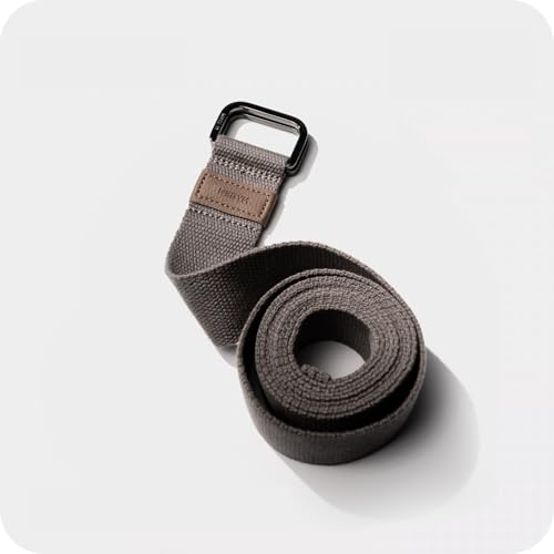 WeGym Yoga Strap for Stretching, Pilates and Mobility, Adjustable Length - color: Grey