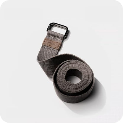 WeGym Yoga Strap for Stretching, Pilates and Mobility, Adjustable Length - color: Grey
