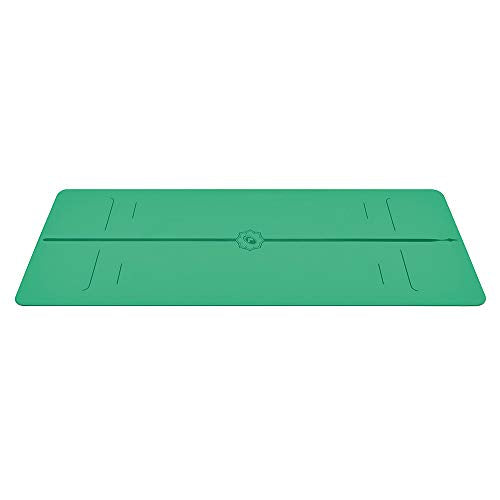 Liforme Evolve Yoga Mat - Patented Alignment Design, Advanced Non-Slip Grip - color: Green