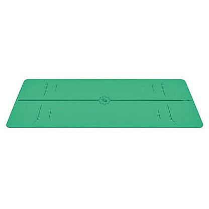 Liforme Evolve Yoga Mat - Patented Alignment Design, Advanced Non-Slip Grip - color: Green