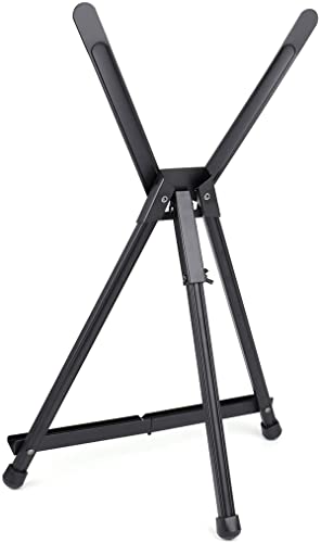 Tosnail 4 Pack 22 Inches Art Easel Stand Tabletop, Aluminum Display Stand, Photo Holder Display Stand for Artist, Students, Adults, Kids Painting