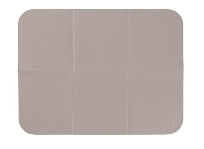 Ubbi On-the-Go Diaper Changing Baby Mat, Taupe - size: 16 x 21 Inch, style: Taupe Changing Mat