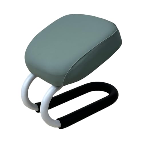 1 Kneeling Meditation Bench, Ergonomic Meditation Stool with Anti-Slip Pad, Metal Frame & PU Leather Sponge pad, Portable for Stretching Exercise, Mindfulness, Adults, Light Turquoise - color: Blue