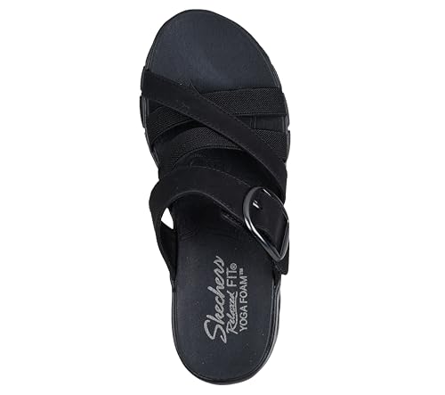 Skechers Women's Easy Going - Perfect Company - color: Black/Black, size: 9.5