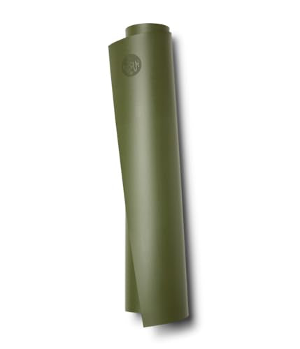Manduka GRP Adapt 요가 매트 180cm(71인치) - 5mm | 최고의 그립 | 모든 스타일의 요가에 적합한 땀 준비 | 180.3 x 61 x 0.2cm(71 x 61 x - color: 그린 라 라나