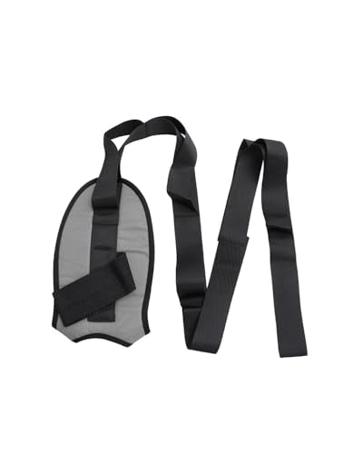 Stretching Strap with Loops Foot and Calf Stretcher Yoga Strap for Exercise - color: Grey