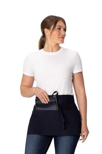 Chef Works Unisex Waitress Apron - color: Navy