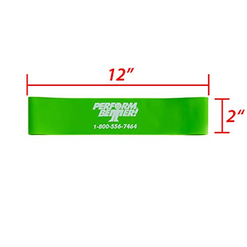 Perform Better Mini Band Resistance Loop - Exercise Bands - color: h) Set of 10 - 12x2