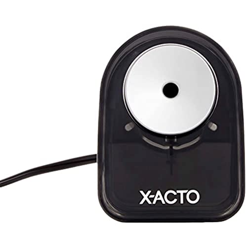 X-ACTO XLR Electric Pencil Sharpener Black (ELM1818X) 1 Count (Pack of 2) - size: 1 Count (Pack of 2)