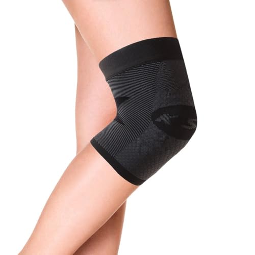OrthoSleeve Knee Brace for ACL, MCL, Injury Recovery, Meniscus Tear, knee pain, aching knees, patellar tendonitis and arthritis (3XL, Black, Single) - color: Black, size: 3X-Large
