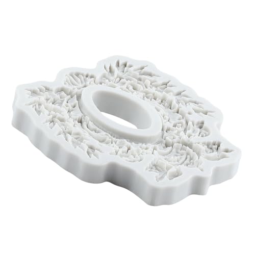 Baroque Picture Frame Polymer Clay Molds Photo Frame Silicone Mold | Epoxy Resin Casting DIY Crafts Air Dry Polymer Crafts Supplies Clay Tools - color: Style H