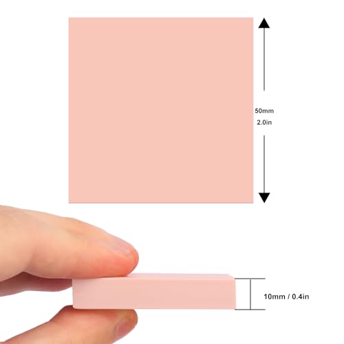 60 Pcs 2"x2" Rubber Carving Blocks, Linoleum Blocks, Stamp Carving Blocks for Printmaking, Linocut Artists, Crafts and More,(Pink) by KUKLIPJIM. - color: 60 Pcs 2"x2" Pink, size: 60 Pcs 2"x2"