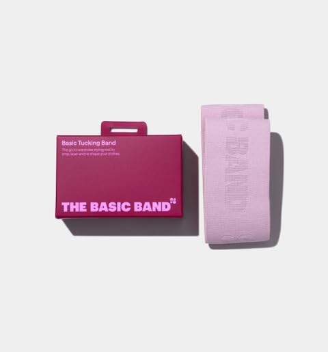 THE BASIC BAND Seamless Layering & Cropping Band for Women | Elastic Waistband with Hook & Eye Closure - color: Black, size: 2XL/3XL