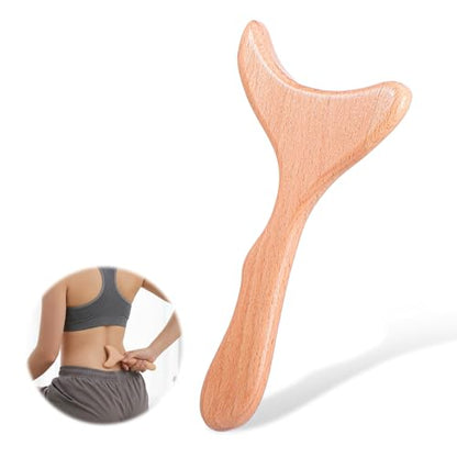 Wood Therapy Massage Tools 7 inch Wooden Lymphatic Drainage Massager