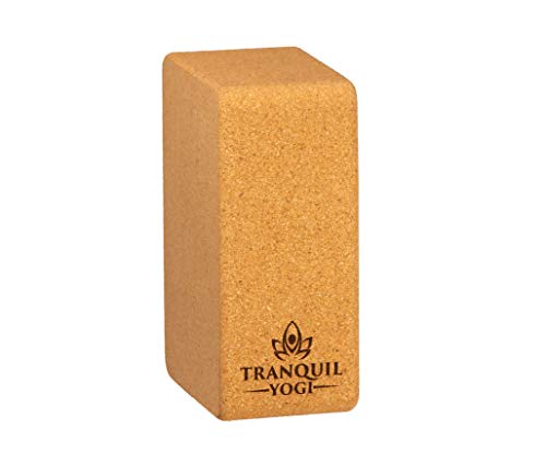Illume Natural Cork Yoga Block - color: 4" Cork Single