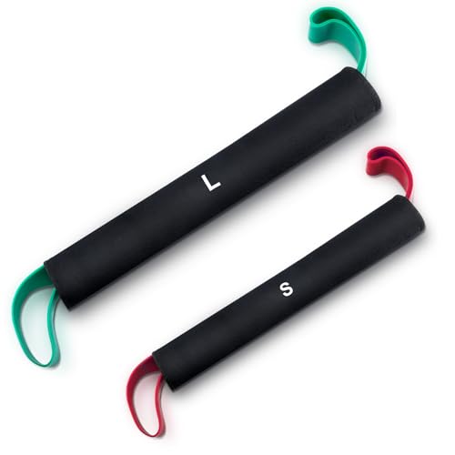 SATINIOR Band Guard Protective Sleeve for Resistance Bands Protective Sleeve Cover Prevents Damage from Sharp Edges Concrete and Sharp Edges - size: Large