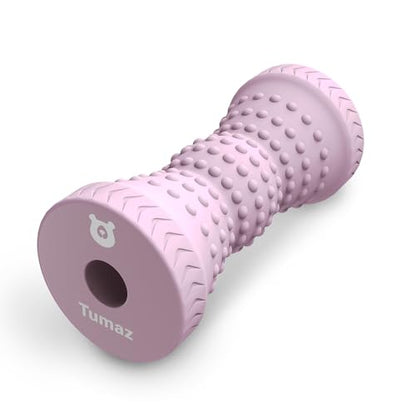 Tumaz Foot Roller for Deep Tissue Massage & Reflexology - color: Pink