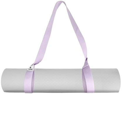 Tumaz Yoga Mat Strap Adjustable Carrier for All Yoga Mats, 2 Sizes - color: 17.lilac Purple, size: 64 IN