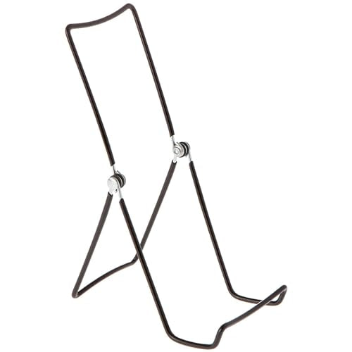 GIBSON HOLDERS 6AC Adjustable Black Wire Display Easel, 3.5" W x 4.5" D x 9.25" H, Pack of 3 - size: 3-Pack