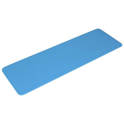 Fitvids Yoga Mat, 1/2-Inch Extra Thick High Density Exercise Mat, Anti-Tear Exercise Yoga Mat with Carrying Strap, Suitable for Various Yoga Exercises - color: Blue
