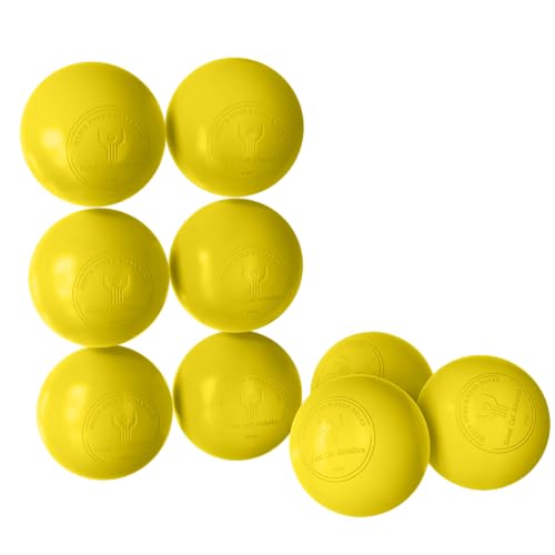 Great Call Athletics Lacrosse Official Game Balls Durable Consistent Performance - color: Yellow