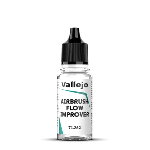 Vallejo - Airbrush Flow Improver for Acrylic Paints 18 ml (0.60 fl.oz.) - style: Airbrush Flow Improver 18 ml (0.60 fl.oz.)