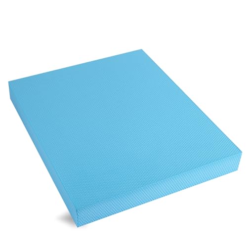 Balance Pad – Stability Trainer for Balance, Stretching, Physical Therapy, Exercise, Mobility, Rehabilitation and Core Training Non-Slip Closed Cell Foam Premium Balance Pad Knee Pad - color: blue