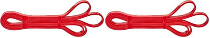 Amazon Basics Resistance Pull-Up Bands for Exercise, Workout, Stretching and Muscle Training - size: 1/2 inches (10-35 lbs) (Pack of 2), style: 1/2" (10-35 lbs)