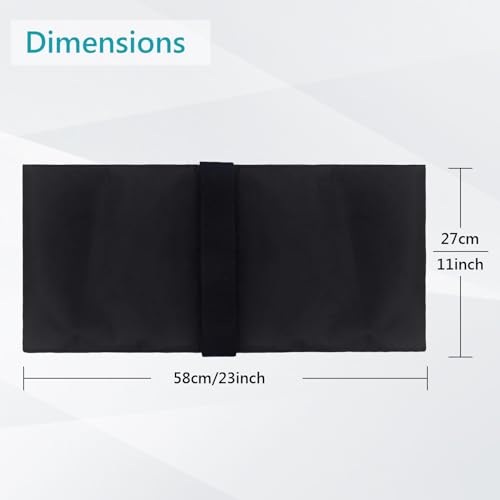 ABCCANOPY Photography Sandbag for Video Stand 4 Packs,Black(No Sand) | Heavy Duty Weight Bags Zipper Design Aluminum Carabiners PE Sealed Bags Multiple Use for Light Tripod Camping Chair - color: Black, size: 4 Packs
