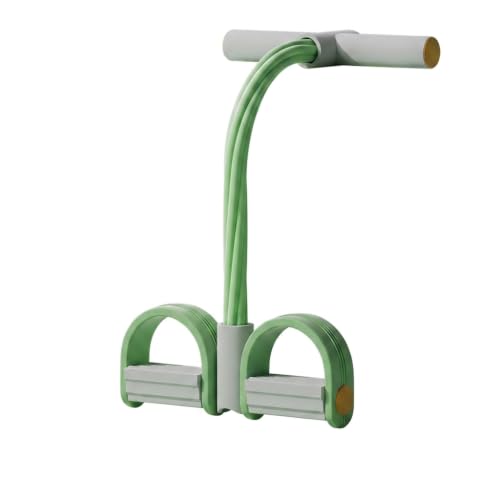 6-Tube Elastic Yoga Pedal Puller Resistance Band - color: Green