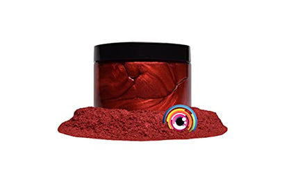 Eye Candy Pigments Premium True Red Mica Powder - Akai Tsuki Red (50gr) - for Epoxy, Resin, Soap, Paint, Woodworking, Acrylic Pouring, Bath Bombs, Fishing Lures - DIY Arts and Crafts Additive - color: Akai Tsuki Red
