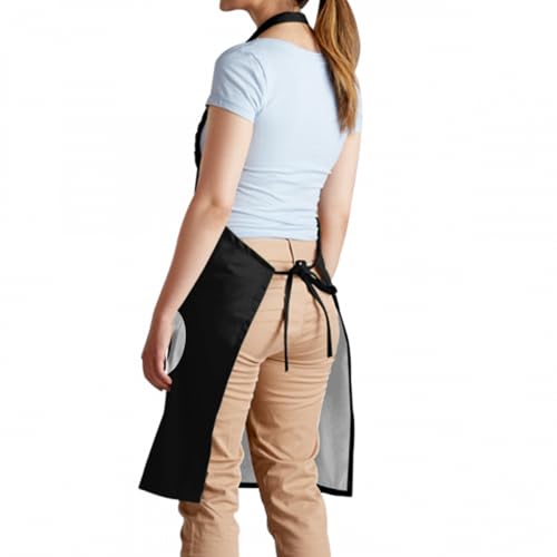 Giwawa Unisex Adult Apron Waterproof Stain Resistant Kitchen Cooking Apron with 2 Pockets for BBQ Grill Painting - color: Kiss the Cook Beer