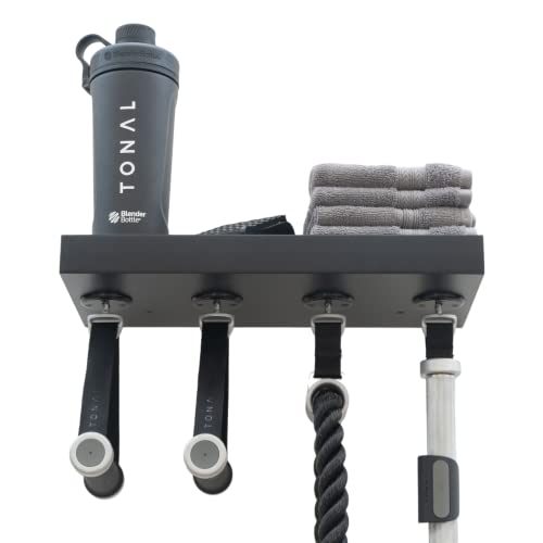 Tonal Accessory Shelf (Black, 16" Shelf Premium - 4 Mounts) - size: 16" Shelf Premium - 4 Mounts