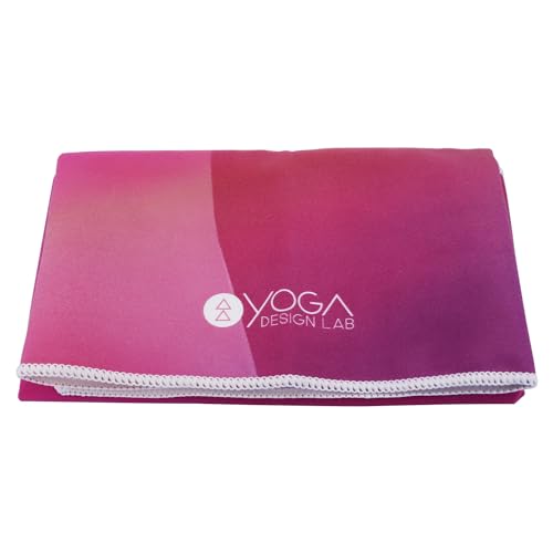 yogadesignlab | The Hand Towel | Premium Non Slip Hand Towel | Designed in Bali | Colorful Eco Printed + Quick Dry + Soft | Hot Yoga, Bikram, Ashtanga, Sport, Barre, Travel (Rose) - color: Rose