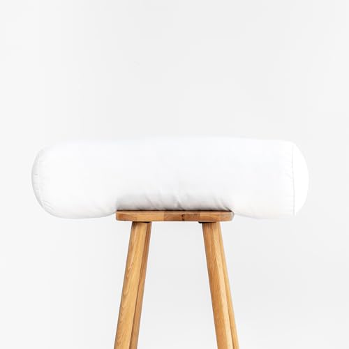 Hofdeco Premium Bolster Pillow Insert 9"x26" (for Cover Size 8"x24") Water Resistant Synthetic Down Alternative Sham Stuffer for Patio, Bench, Garden, Poolside, White - color: 9"x26", size: 9"x26"
