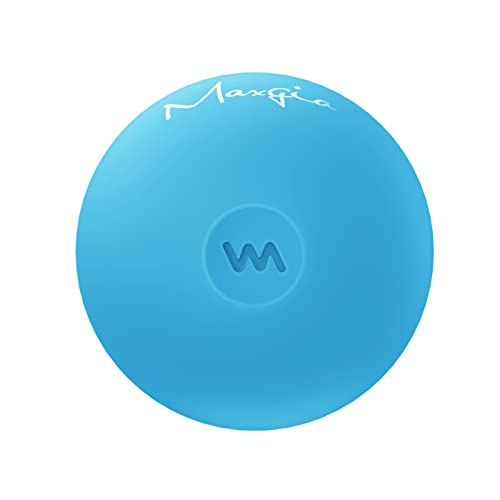 2" Mini Massage Ball, 5 Speeds Vibrating Massage Roller Ball for Palm, Hand, Foot, Leg, Neck, Back, Trigger Point Muscle Therapy Ball for Myofascial Release, Plantar Fasciitis Relief, Blue - color: Blue