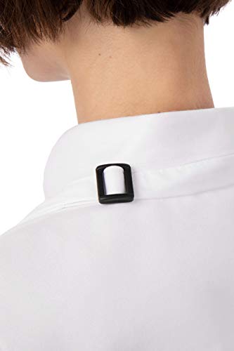 Chef Works Unisex Three Pocket Apron - color: White