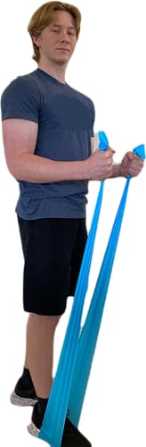 Therapist’s Choice® Professional Non-Latex Resistance Bands for Upper and Lower Body Exercise Workouts, Physical Therapy, Lower Pilates, and Rehab, 25 Yard (75 Feet) Roll Bulk Roll - size: 3 Pack