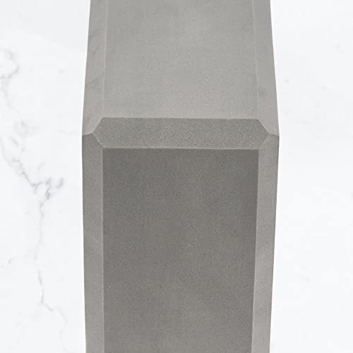 MYGA Yoga Block,Lightweight EVA Foam Yoga Brick,High Density Non-Slip Block for Yoga Poses, Pilates, Balance and Flexibility - color: Grey, size: One Size