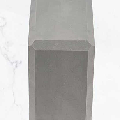 MYGA Yoga Block,Lightweight EVA Foam Yoga Brick,High Density Non-Slip Block for Yoga Poses, Pilates, Balance and Flexibility - color: Grey, size: One Size