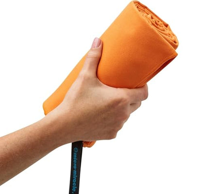 2-Pack Microfiber Towel - XXL Travel Quick Dry and Extra Soft Microfiber Towels, Lightweight and Compact for Gym, Swim Practice, Travel, Backpacking, Camping, RV, Beach, Camping - color: Orange