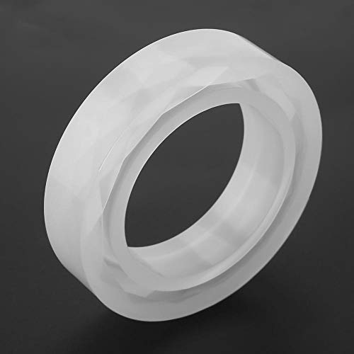 Bracelet Silicone Resin Molds, Clear Round Silicone Bangle Mold for Making DIY Crafts Supplies Polymer Clay Crafting