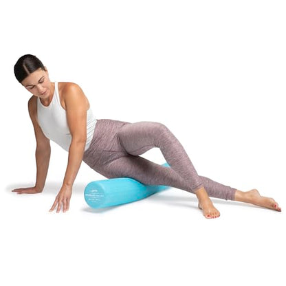 OPTP PRO-Roller Super Soft Density Foam Roller – Round, Light Blue, 36"x 6"