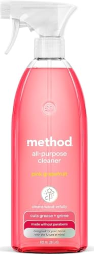 method All-Purpose Cleaner Spray, Pink Grapefruit, 28 fl oz - size: 28 Fl Oz (Pack of 1), style: All Purpose Cleaner Spray