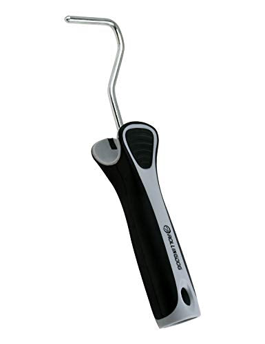 ROLLINGDOG 2 Inch Small Paint Roller Frame Single Rod | Use with 2 inch Mini Paint Roller Covers for Smooth Cutting in and Detail Painting - color: 2" Roller Frame