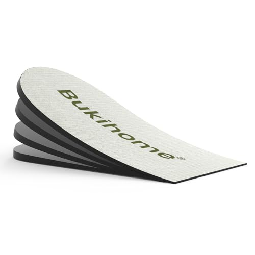 Adjustable Heel Lift Inserts for Shoes - Bukihome Orthopedic Shoe Lift for Uneven Legs 4 Layers Height Increase Insole for Heel Pain,Heel Spur,Achilles Tendonitis(White,Small,Pack of 1) - color: White, size: Small (Pack of 1)