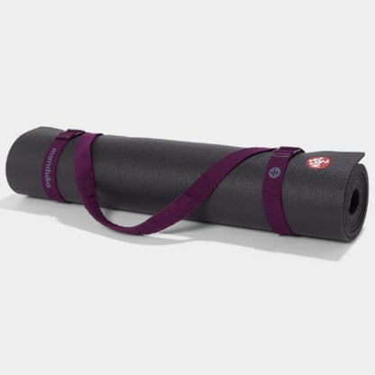 Manduka Yoga Commuter Mat Carrier - Eco-Friendly Cotton, Easy to Carry, Hands-Free, For All Mat Sizes - color: Indulge