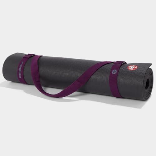 Manduka Yoga Commuter Mat Carrier - Eco-Friendly Cotton, Easy to Carry, Hands-Free, For All Mat Sizes - color: Indulge