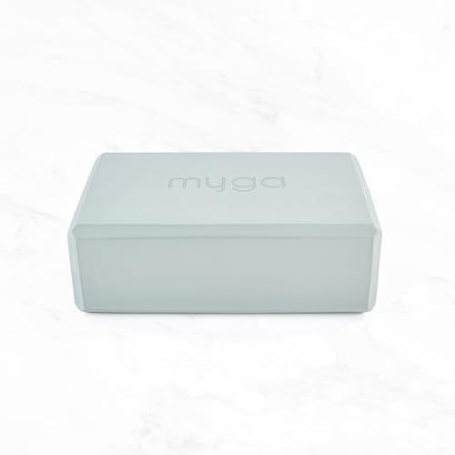 MYGA Yoga Block,Lightweight EVA Foam Yoga Brick,High Density Non-Slip Block for Yoga Poses, Pilates, Balance and Flexibility - color: Teal, size: One Size